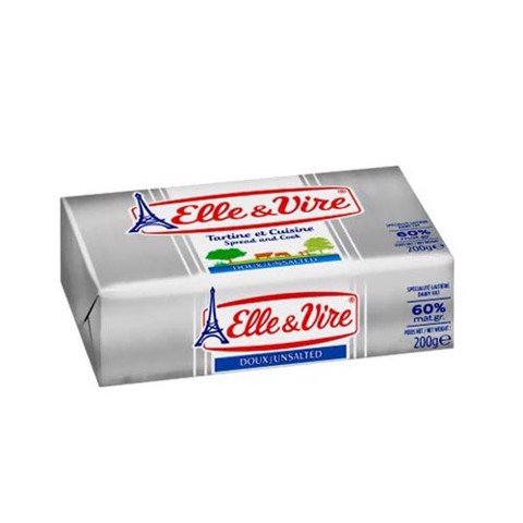 Bơ lạt elle&vire 200g