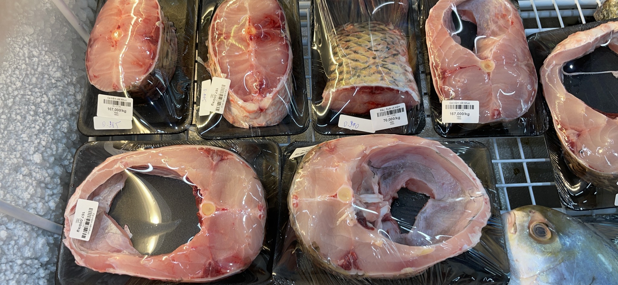 Cá trắm cắt khúc - Kg