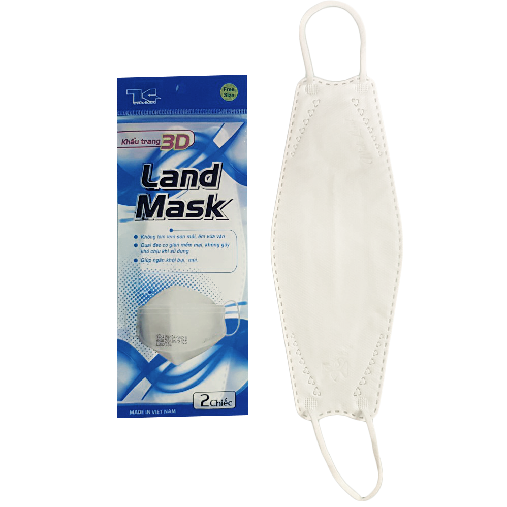 Khẩu trang 3D Land mask