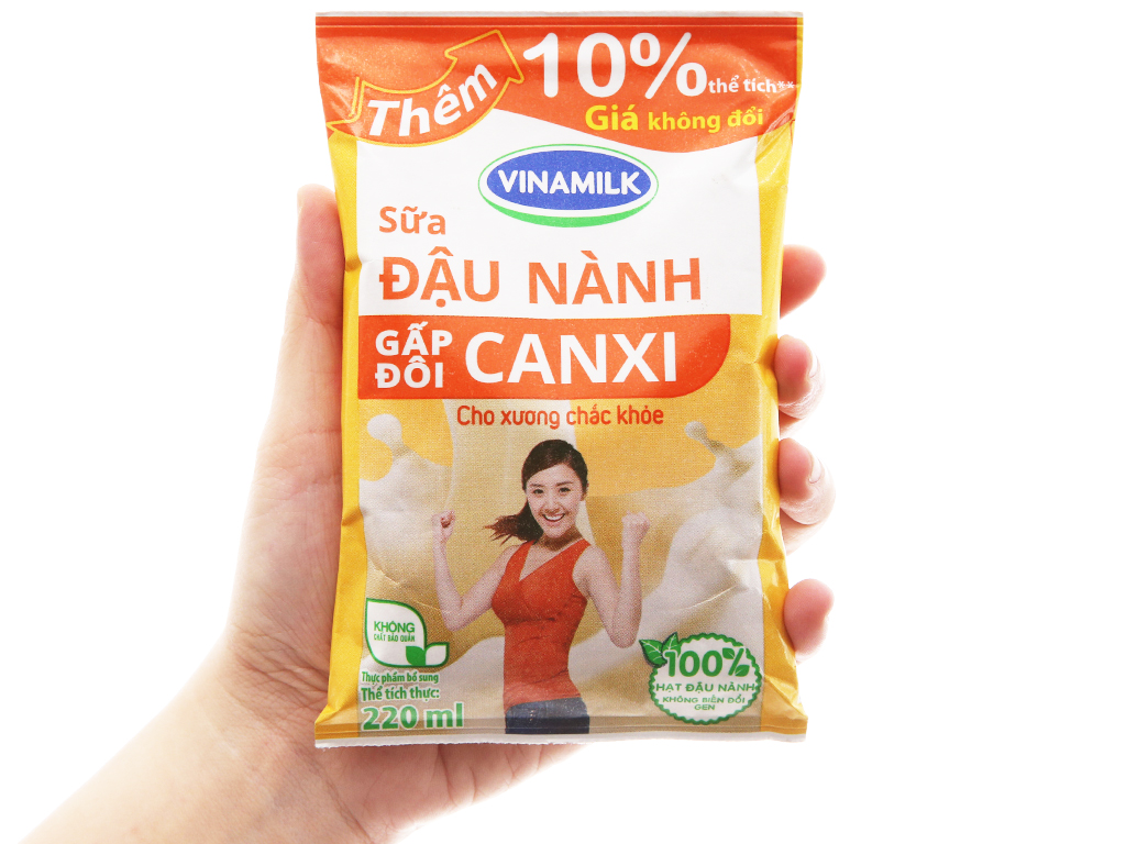 Sữa Đậu Nành Fami canxi gói 200ml (36G/T)