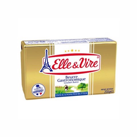 Bơ lạt elle&vire gói 200g 82% chất béo
