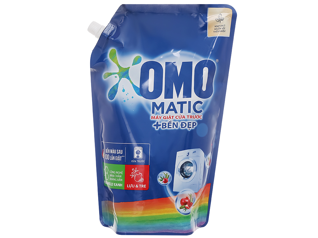 OMO matic màu xanh 2kg