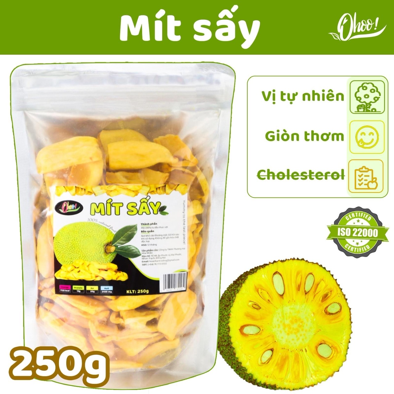 Mít sấy giòn Tùng Nam 200g