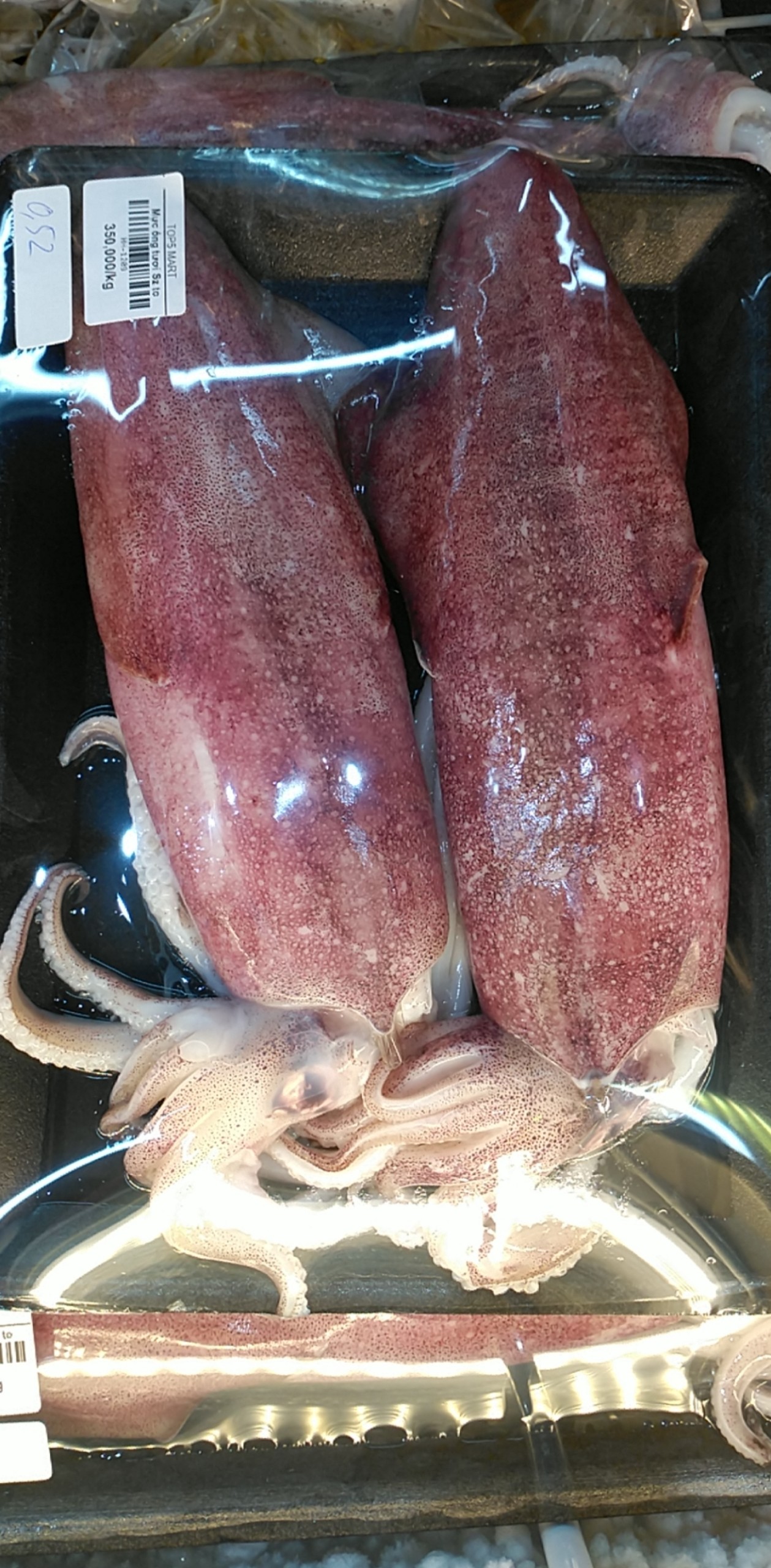 Mực Ống Phú Quý  size 40cm - Kaifood (Kg)
