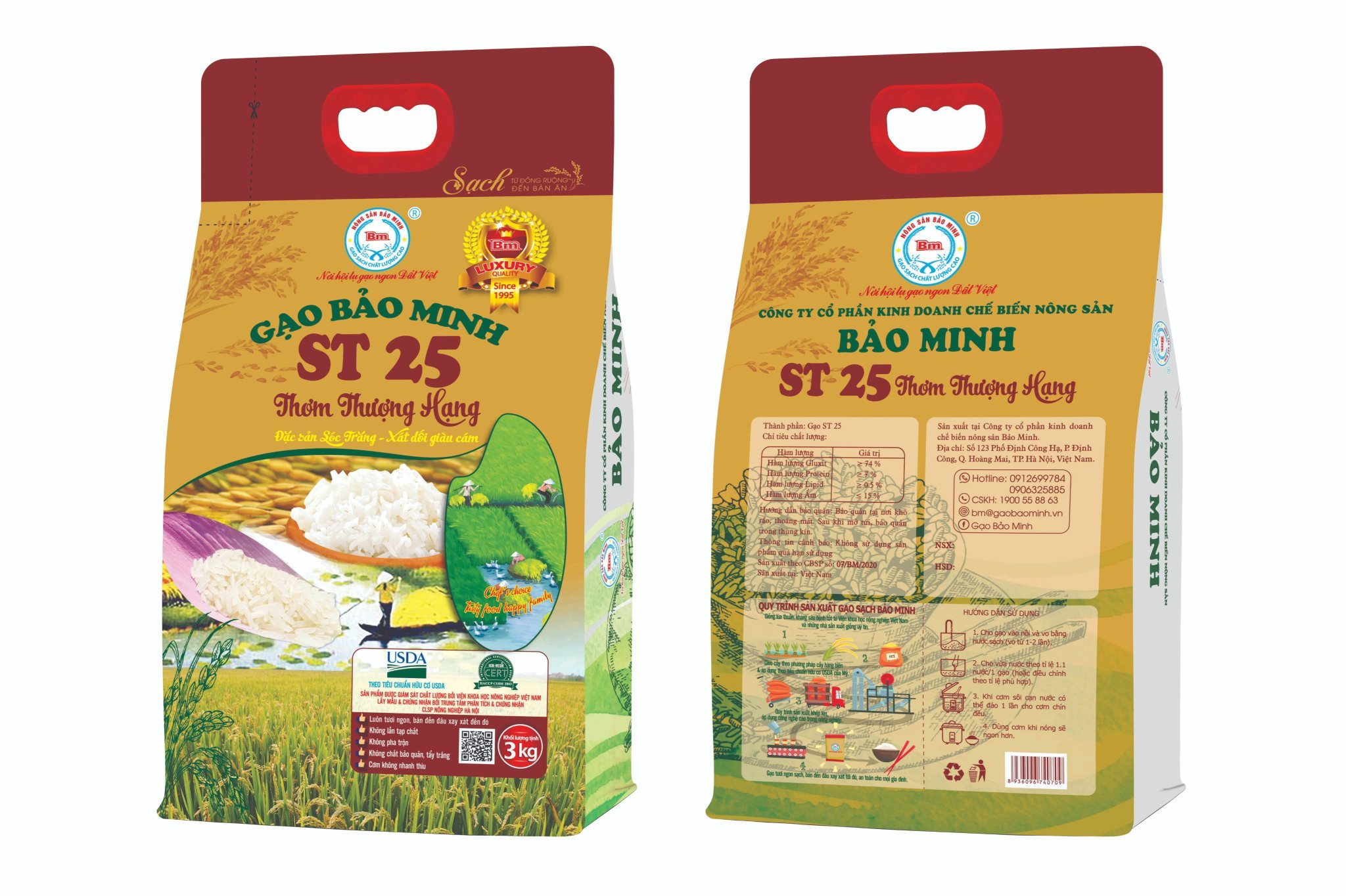 Gạo ST24 Sóc Trăng 5kg