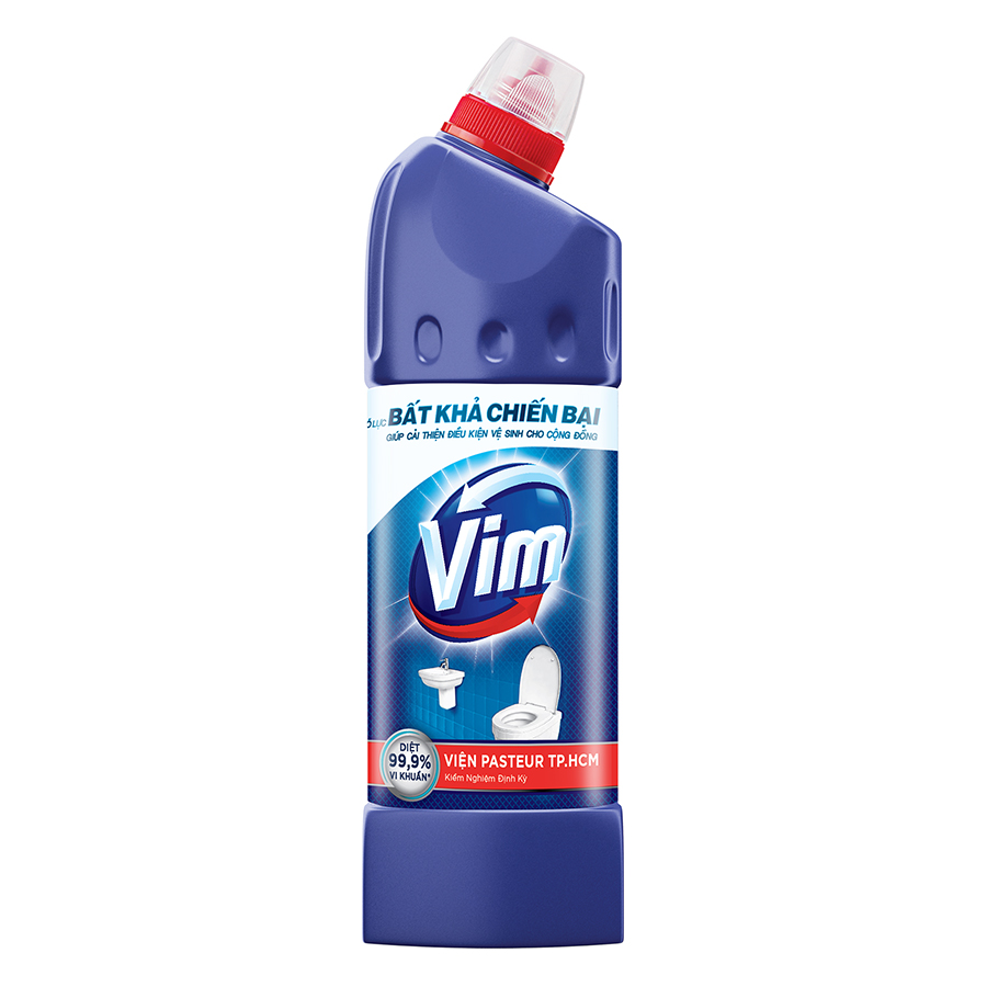 Vim Zezo tẩy bồn cầu hương Chanh 750ml (12C/T)