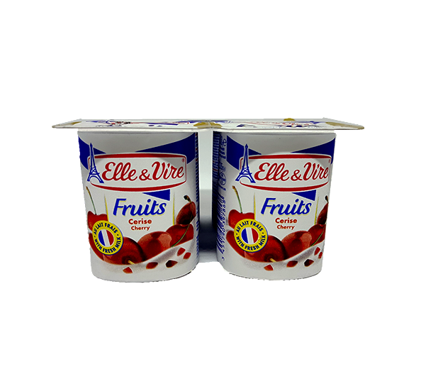 SC Elle&vire vị anh đào hộp 120ml