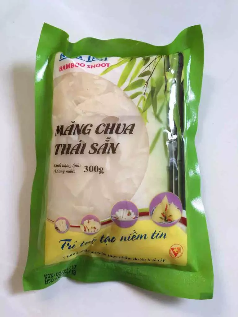 Măng chua thái sẵn 300g