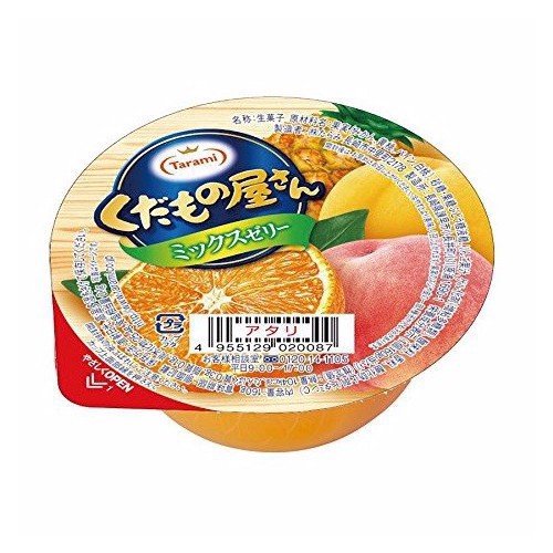 Thạch rau câu hoa quả tarami 160g