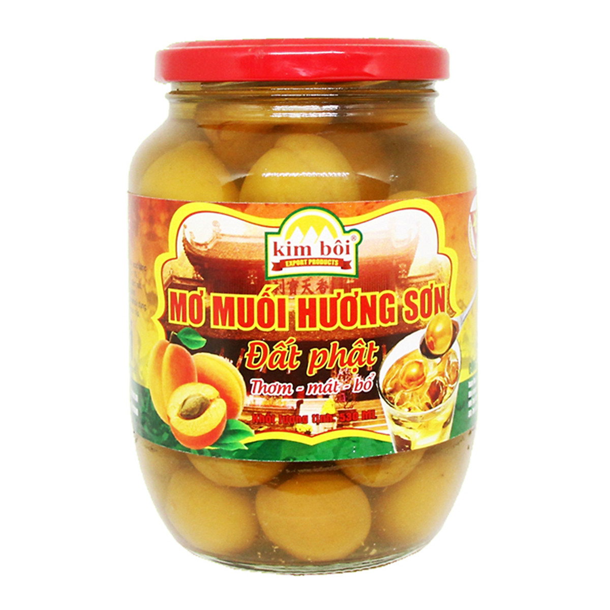Mơ muối Hương Sơn 530g