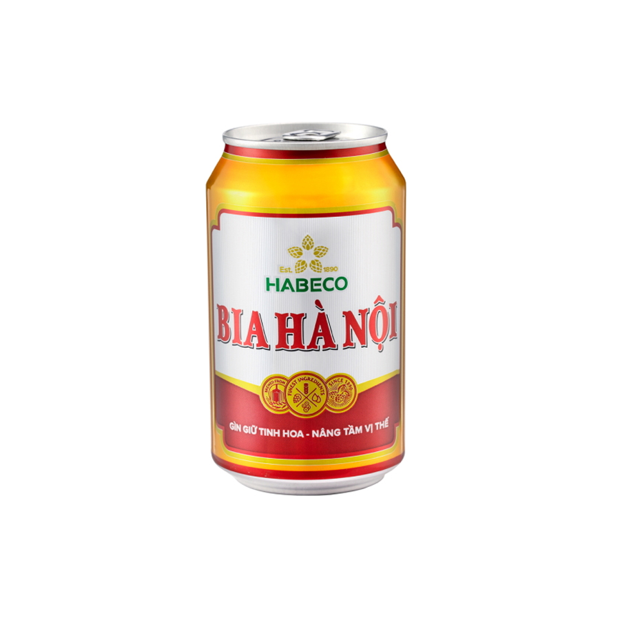 Bia Hà Nội lon 330ml (24L/T)