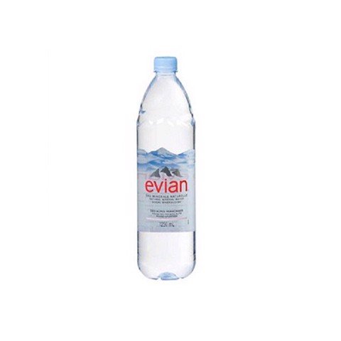 Nước khoáng Evian chai 1250ml
