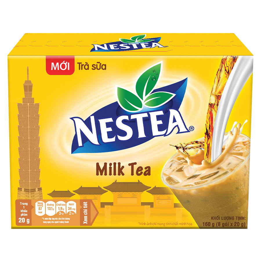 NESTEA trà sữa hộp 20 gói