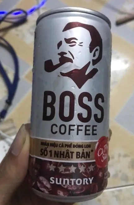 Boss cafe đen lon 190ml (24L/T)
