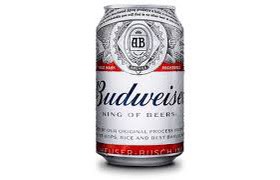 Bia Budweiser lon 330ml (24L/T)