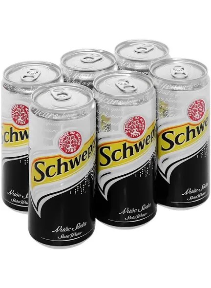 Soda Schweppes lon 330ml (24L/T)