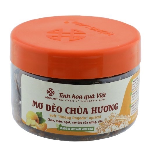 Ô mai Mơ dẻo Chùa Hương 200g - Hồng Lam