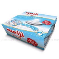 Sữa chua Original nguyên chất Meiji 90g lốc 4 hộp