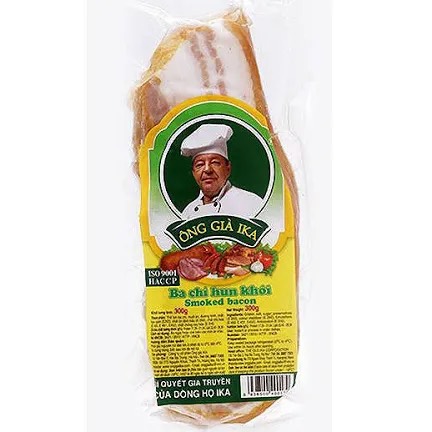 Ba chỉ hun khói gói 300g ika
