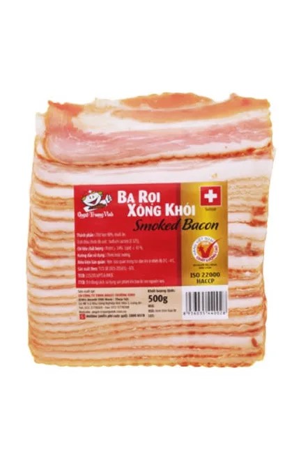 Ba Rọi xông khói đặc biệt gói 500g - Trường Vinh